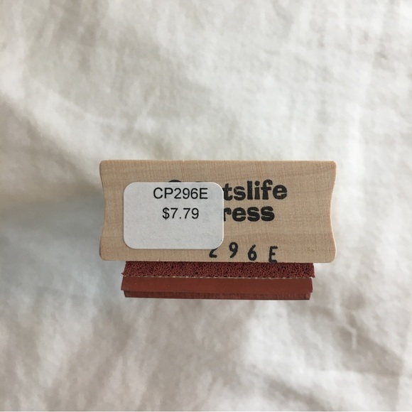 Catslife Press Wood Mounted Rubber Birthday Stamp - Picture 3 of 3